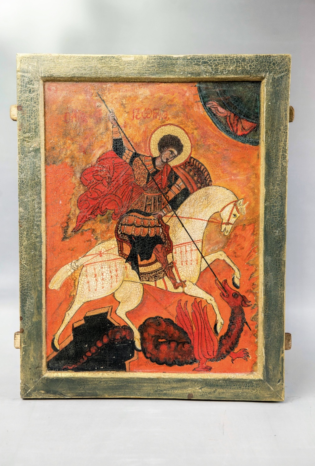 Saint George icon by Vio Vlad