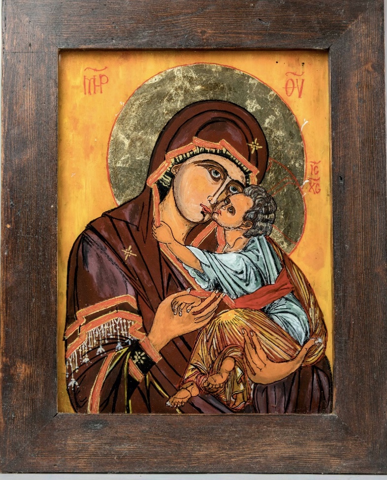 Mother of God icon by Vio Vlad